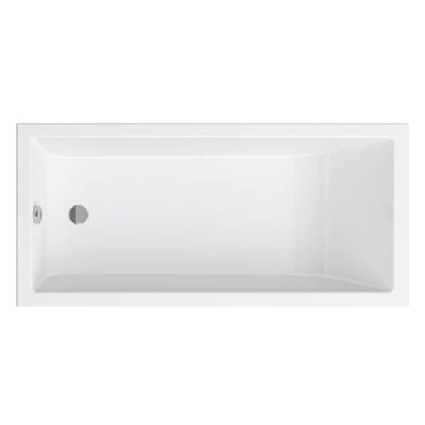 SANITANA CUBIC Bañera Acrílica Rectangular Blanco