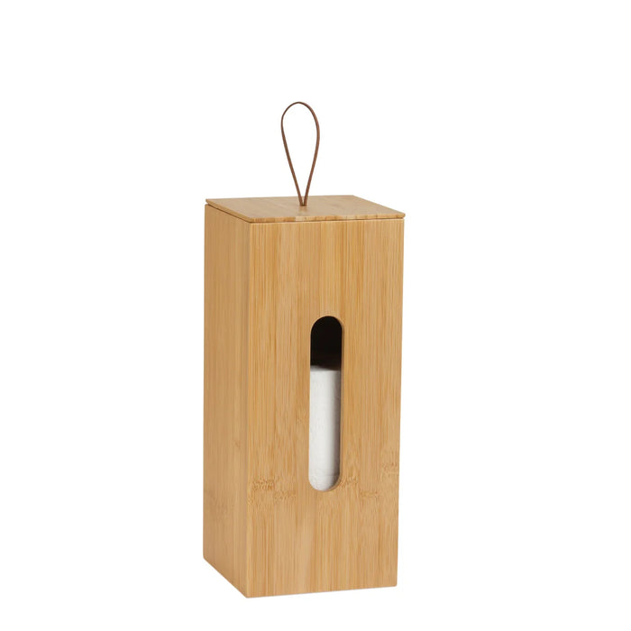 ANDREA HOUSE BA73012 Portarrollos Para Recambios De Papel Wc De Bambú