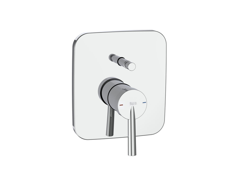 ROCA A5A0B6DC00 PALS Grifo Monomando Empotrable para Baño o Ducha Cromo