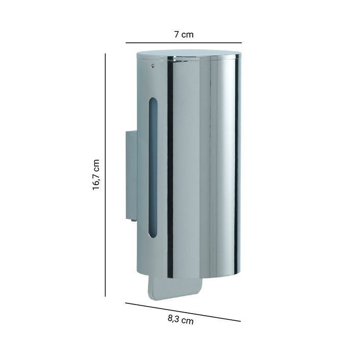GEDY G1801300000 ZANZIBAR Chrome Dispenser