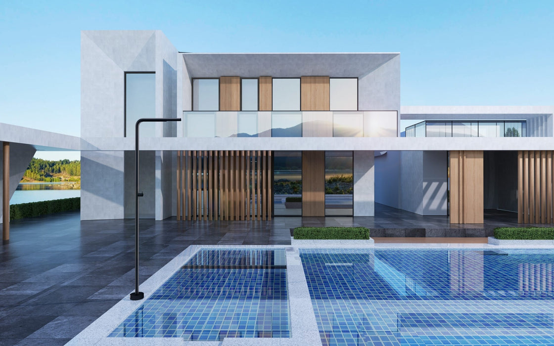 POOLIMEX GPT005/ANG TEXAS Grifería De Piscina Acero S.316 Negro Mate