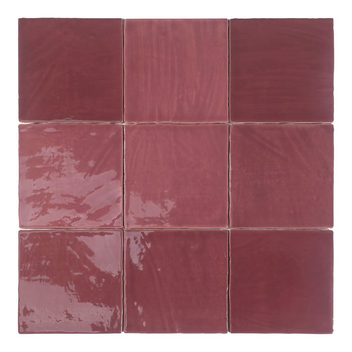 DUNE 188252N TABARCA Granate 15x15 Revestimiento Cerámico