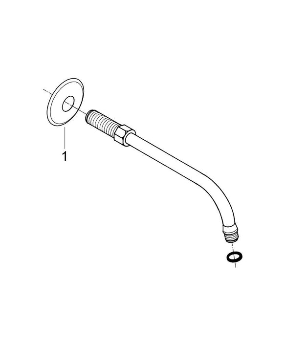 GROHE 24 170 GN1 ESSENCE Monomando de lavabo 1/2" tamaño XL oro cepillado