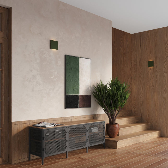 SOLLUX SL.2012 Aplique de pared VANTA verde oliva