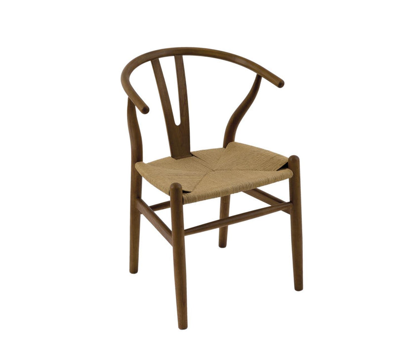 ANDREA HOUSE MU74023 Silla Salma Olmo Oscura 49X42X78