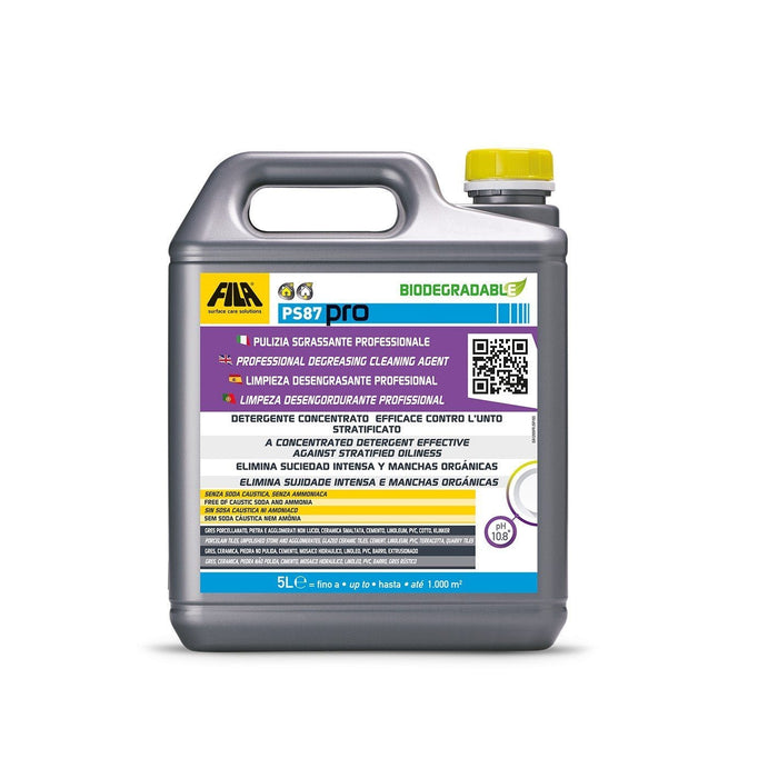 FILA 53000005ISP PS87 PRO Professional Degreasing Cleaner 5 Liters