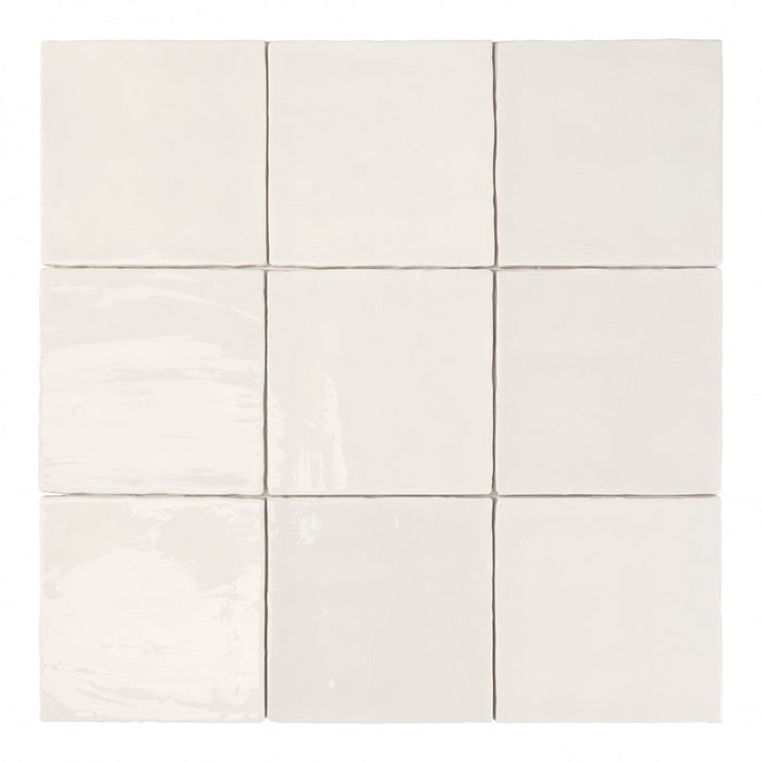 DUNE 188245N TABARCA Azulejo Blanco 15x15 cm