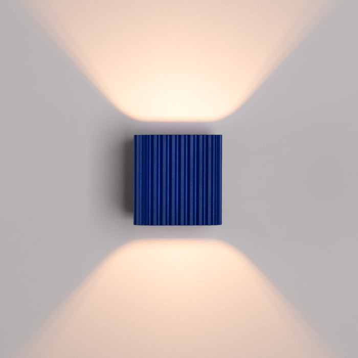 SOLLUX SL.3063 Lámpara De Pared Riff Azul Ultramar G9
