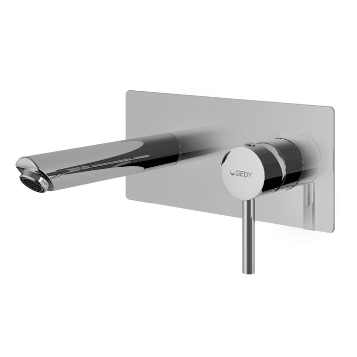 GEDY MXGA0713000 GARDA Grifo de pared para lavabo cromo