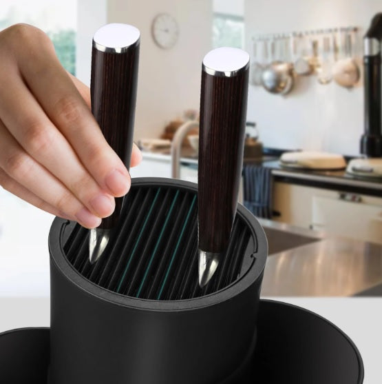 ARCOBAÑ 61ESCUN  Taco/escurridor Cubiertos Cocina Negro