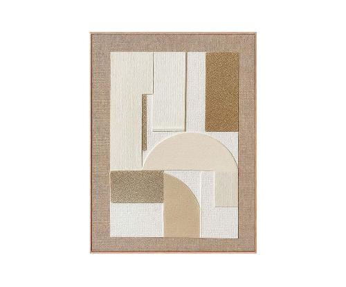 ANDREA HOUSE AX75021 Cuadro Abstracto Kediri 80X100Cm