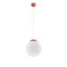 SOLLUX SL.2220 Lámpara Colgante Ugo 30 Ocre Rojo