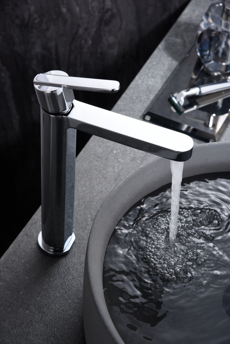 IMEX BDR001-3 ROMA Tall Chrome Sink Faucet