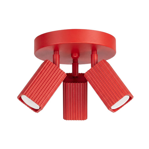 SOLLUX SL.3250 Lámpara De Techo Rayo 3P Roja