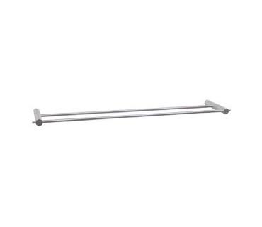 MEDICLINICS AI0030CS Double Towel Rack Matte Steel