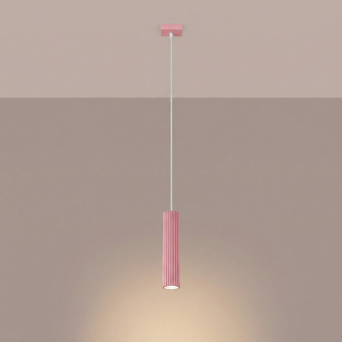 SOLLUX SL.1931 Lámpara colgante KARBON 1 rosa
