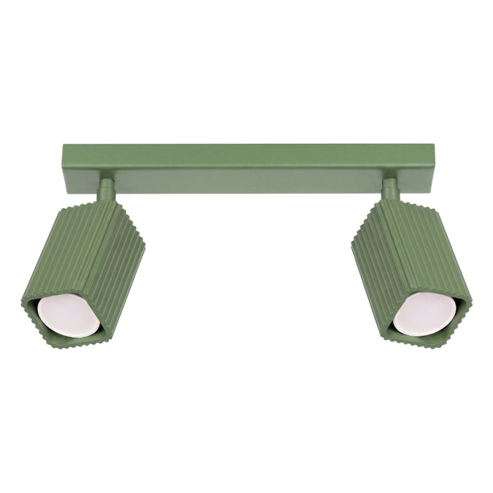 SOLLUX SL.3304 Lámpara De Techo Rayo 2 Verde Salvia