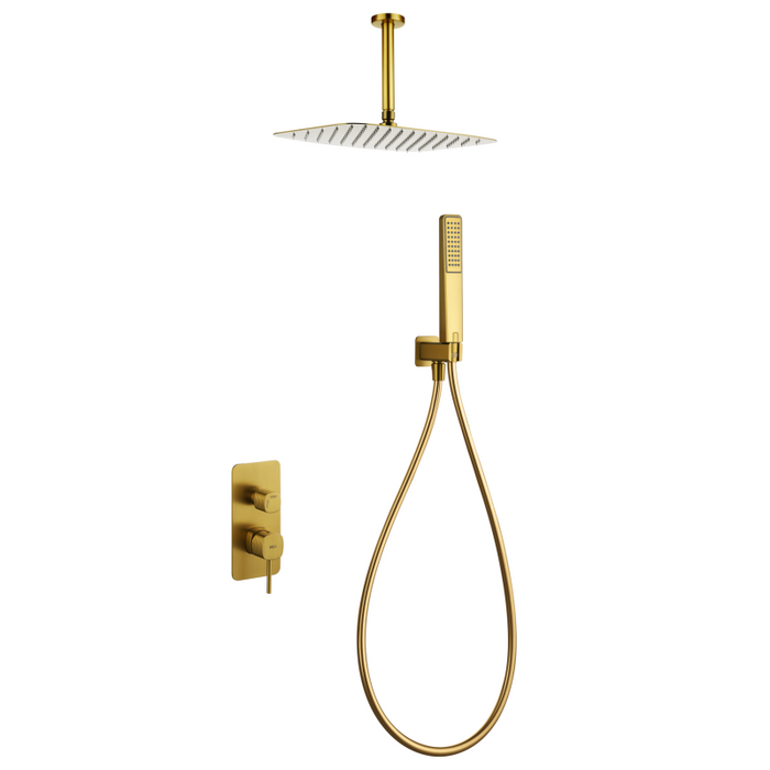 IMEX GPS069/OC FIRENZE-SASSARI Monomando Conjunto Empotrado Oro Cepillado