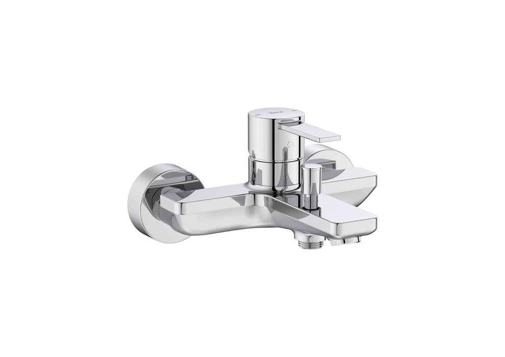 ROCA A5A025FC00 TARGA Grifo Monomando para Baño-Ducha con Inversor Automático Cromo