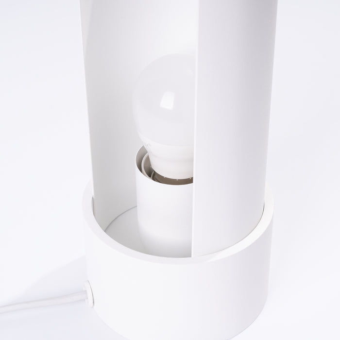 SOLLUX SL.1675 Lámpara de mesa FLASH blanca blanco