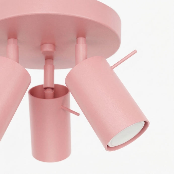 SOLLUX SL.2174 Plafón RING 3P rosa