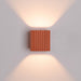 SOLLUX SL.3056 Lámpara De Pared Riff Ocre Rojo G9