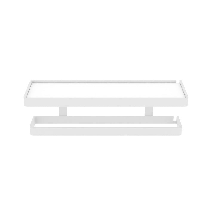 BELTRAN 11512 TURIN Estantería Con Barra Toallero Blanco