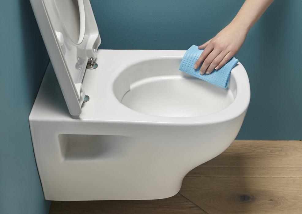 JACOB DELAFON STRUKTURA Inodoro Suspendido Blanco Con Asiento