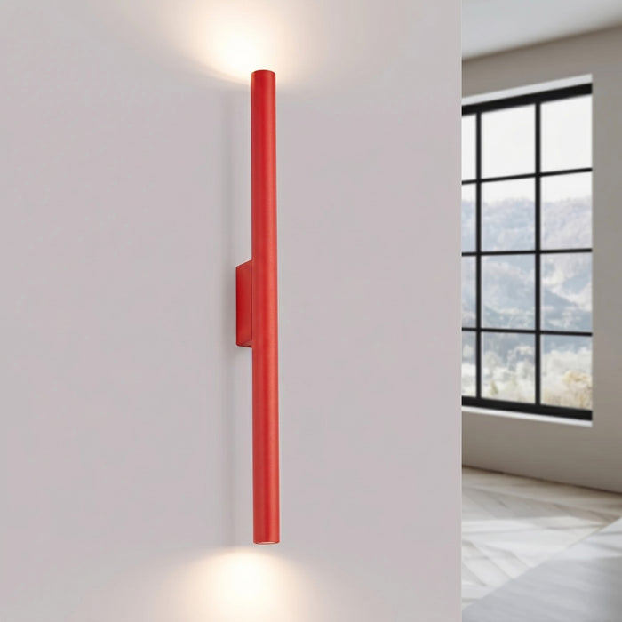 SOLLUX SL.2144 Aplique de pared PASTELO 2 rojo