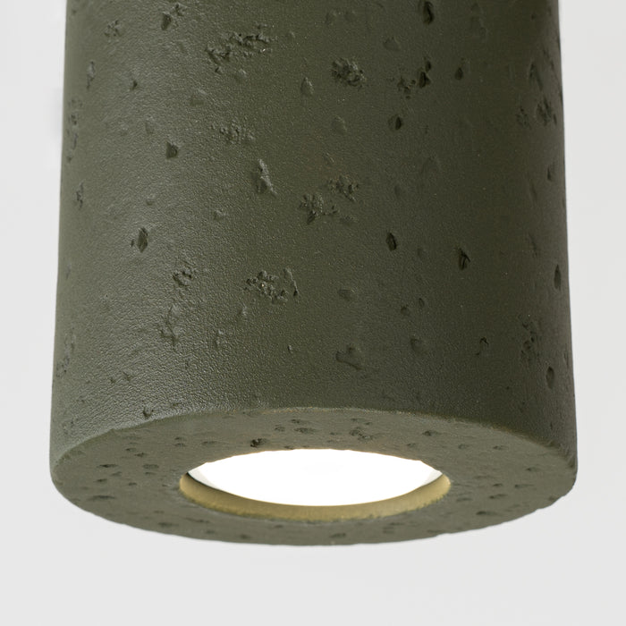 SOLLUX SL.1841 Lámpara de techo ORBIS hormigón verde oliva verde oliva
