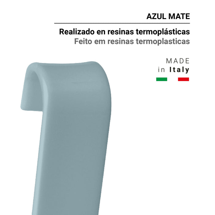 GEDY 20251100900 MERLINO Percha colgable para radiador azul mate
