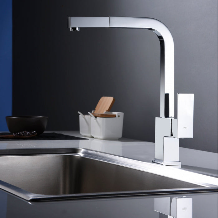 IMEX GCE005 CONSTANZA Grifo de Cocina Cromo