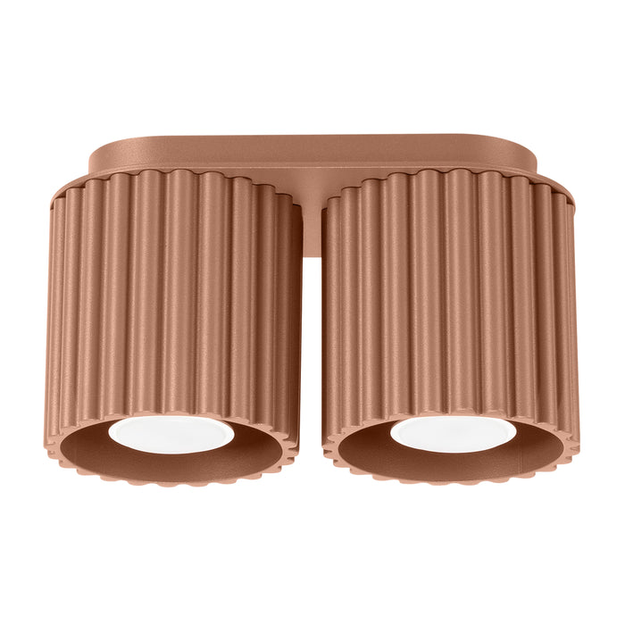 SOLLUX SL.1805 AURA Lámpara De Techo 2 Mocha Gu10