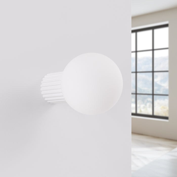 SOLLUX SL.1707 HALO Aplique Blanco Ip44