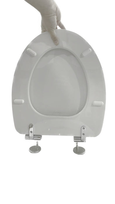 JACOB DELAFON E28940-00 PRESQUILE Asiento Con Caída Amortiguada Blanco