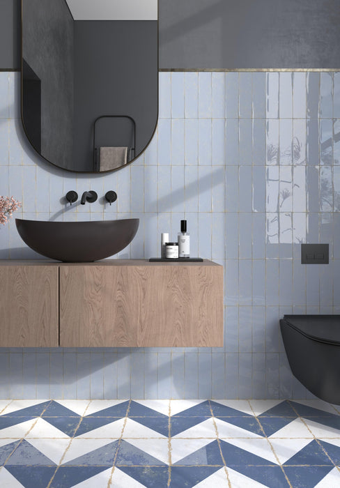 DUNE CABANYAL AZUL 20x20 Porcelánico