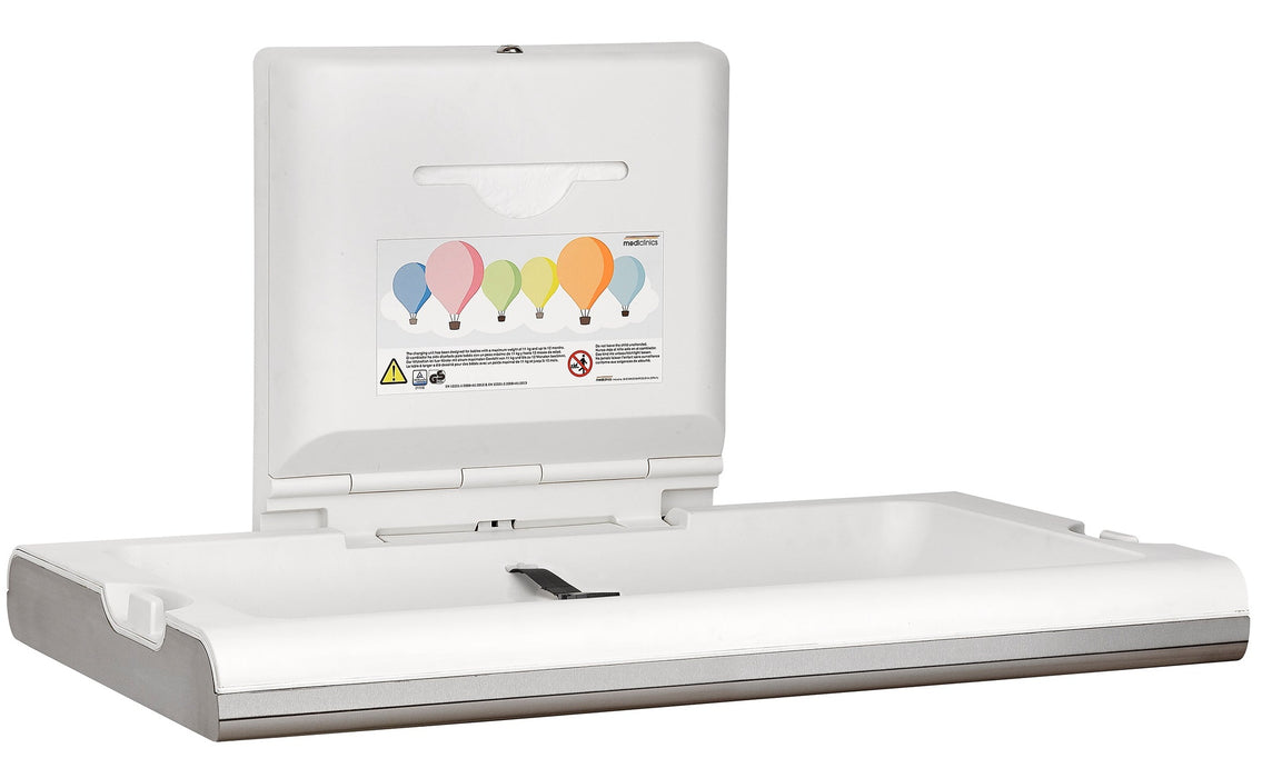 MEDICLINICS CP0016HCS Cambiapañales Horizontal Inox Satinado