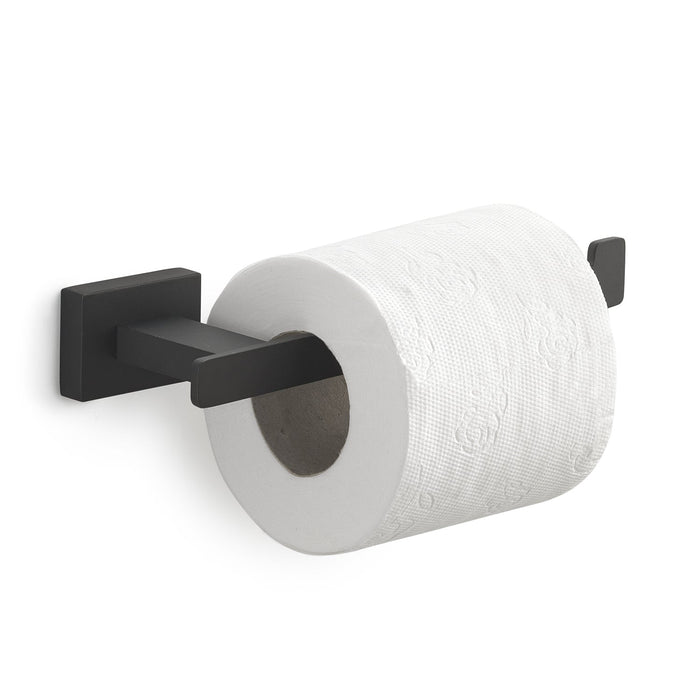 GEDY 44241400200 ATENA Portarrollo Negro Mate