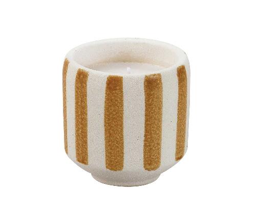 ANDREA HOUSE AX74152 Vela Cerámica Napoli Ø11X11Cm