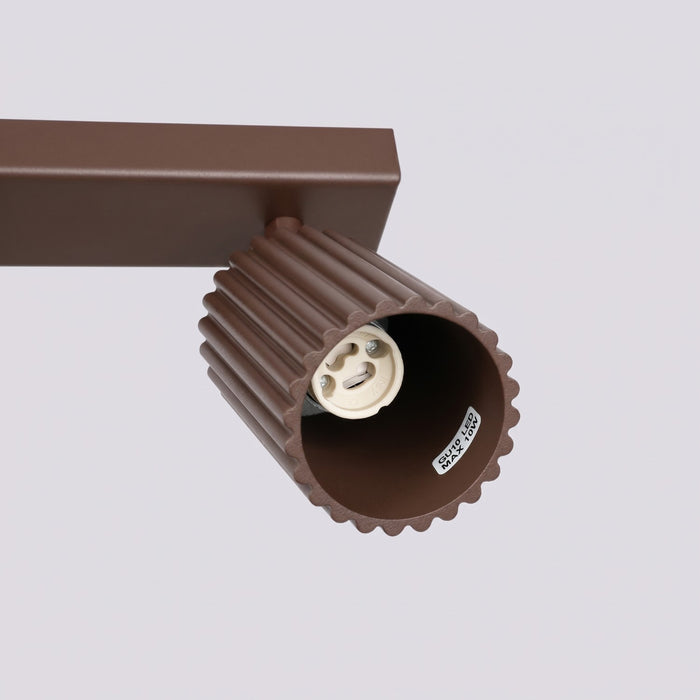 SOLLUX SL.2375 Plafón KARBON 4L marrón