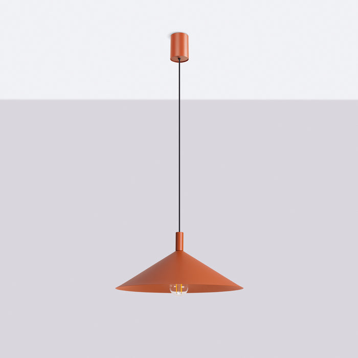 SOLLUX SL.2541 Lámpara colgante NOX 40 ocre rojo