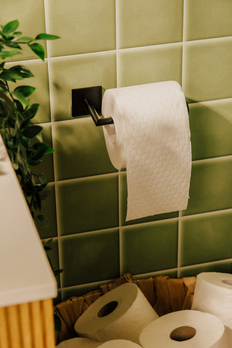 COSMIC 2763658 STICK Portarrollos Sin Tapa Negro