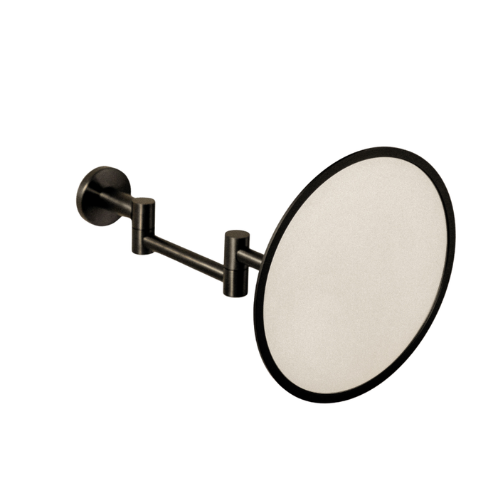 COSMIC ARCHITECT SP Espejo Aumento x5 De Pared Negro Cepillado PVD