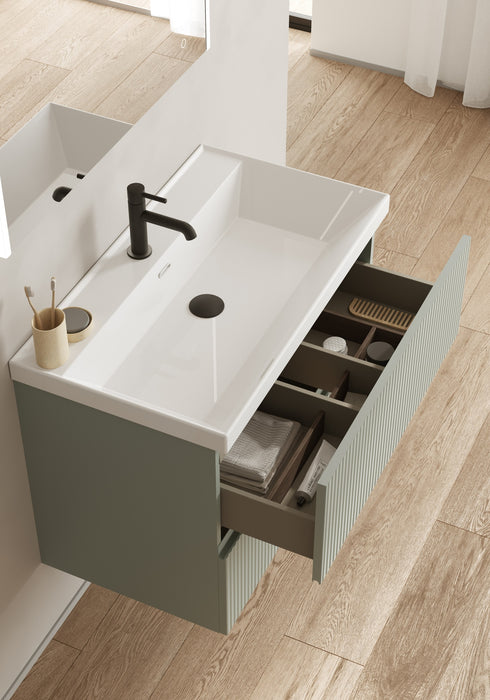 ROYO VORA Mueble 2C+Lavabo Cairo Verde Mineral