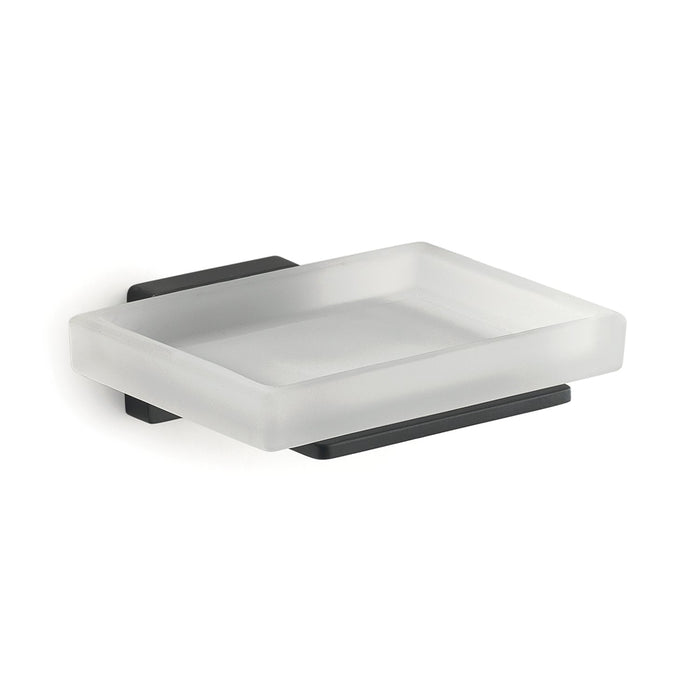 GEDY 44111400200 ATENA Jabonera Negro Mate