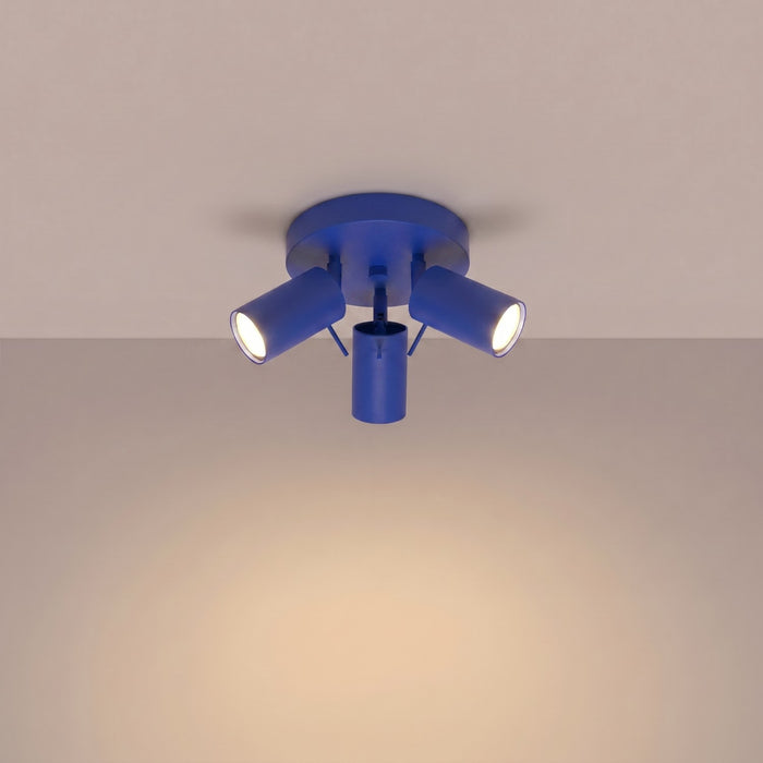 SOLLUX SL.2168 Plafón RING 3P ultramarino