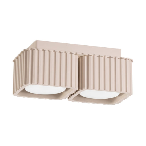 SOLLUX SL.3040 Lámpara De Techo Riff 2 Taupe Gx53