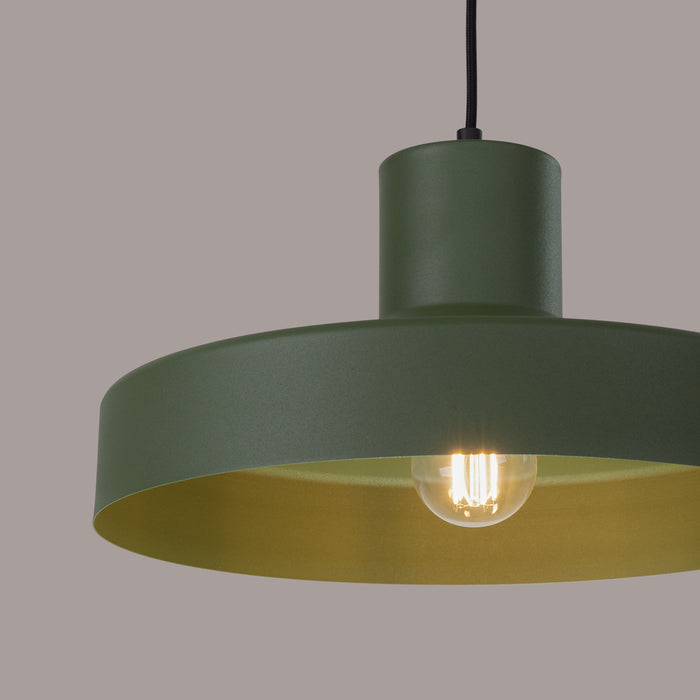 SOLLUX SL.1705 Lámpara colgante BILO verde oliva verde oliva