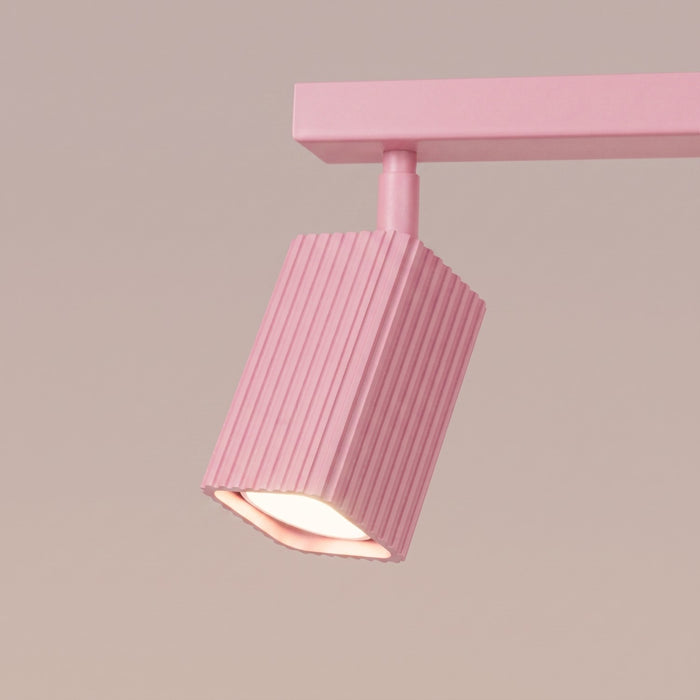 SOLLUX SL.3277 Lámpara De Techo Rayo 3L Rosa