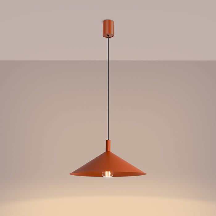 SOLLUX SL.2541 Lámpara colgante NOX 40 ocre rojo